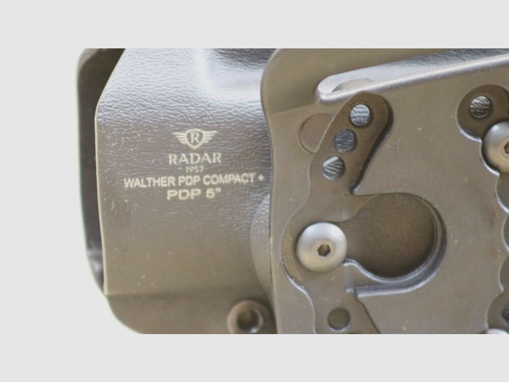 Radar Holster Hatz Watz für Walther Pistole PDP 5 Zoll