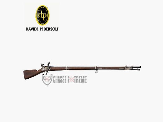 Fusil PEDERSOLI 1777 An Ix à Silex Cal 69