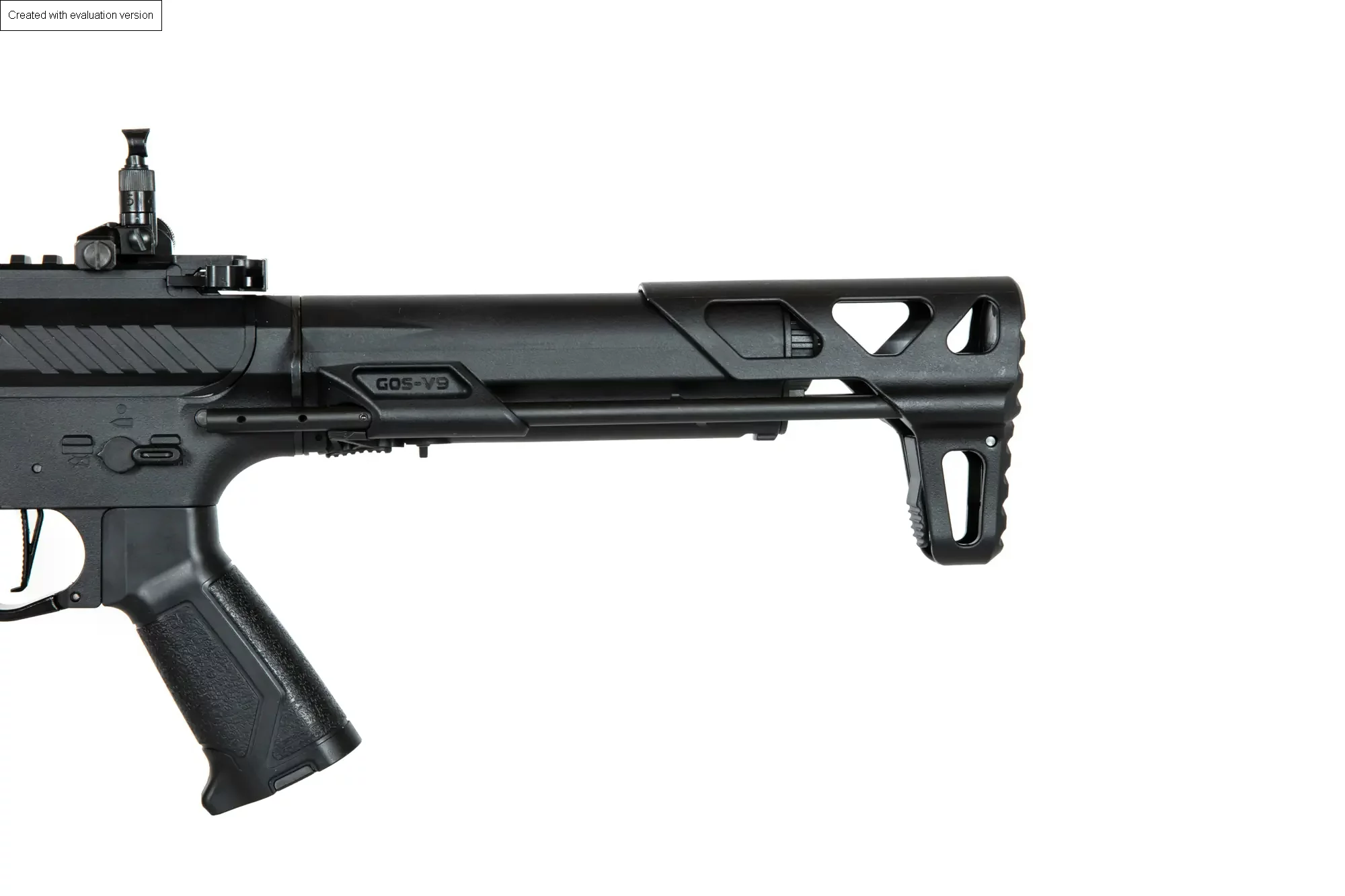 Carabina softair G&G CM16 SRS M-LOK – Nera, immagine 18 di 20