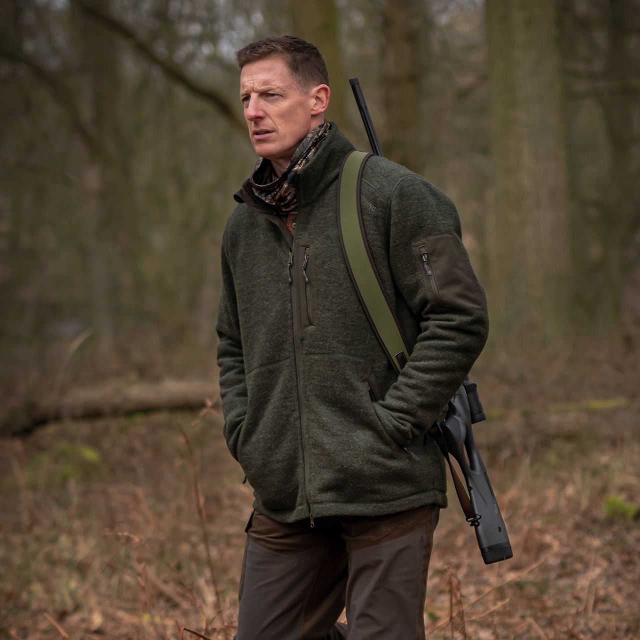 ShooterKing Forest Wolljacke Grün Herren, Bild 2 von 6