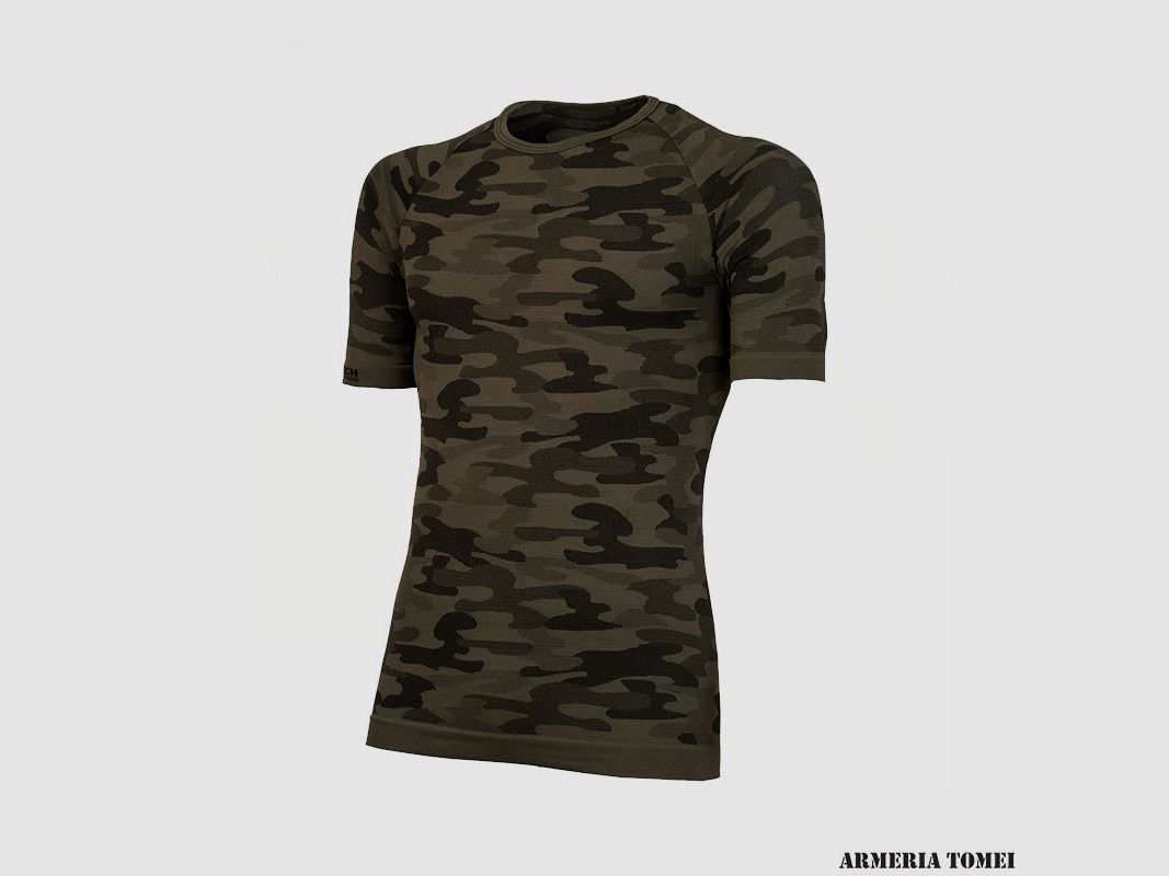 X TECH – T-SHIRT X-MIMETIC – GRÜN, Bild 1 von 2