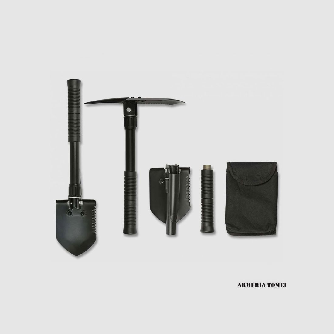 ALBAINOX – Überlebensschaufel schwarz 40 cm
