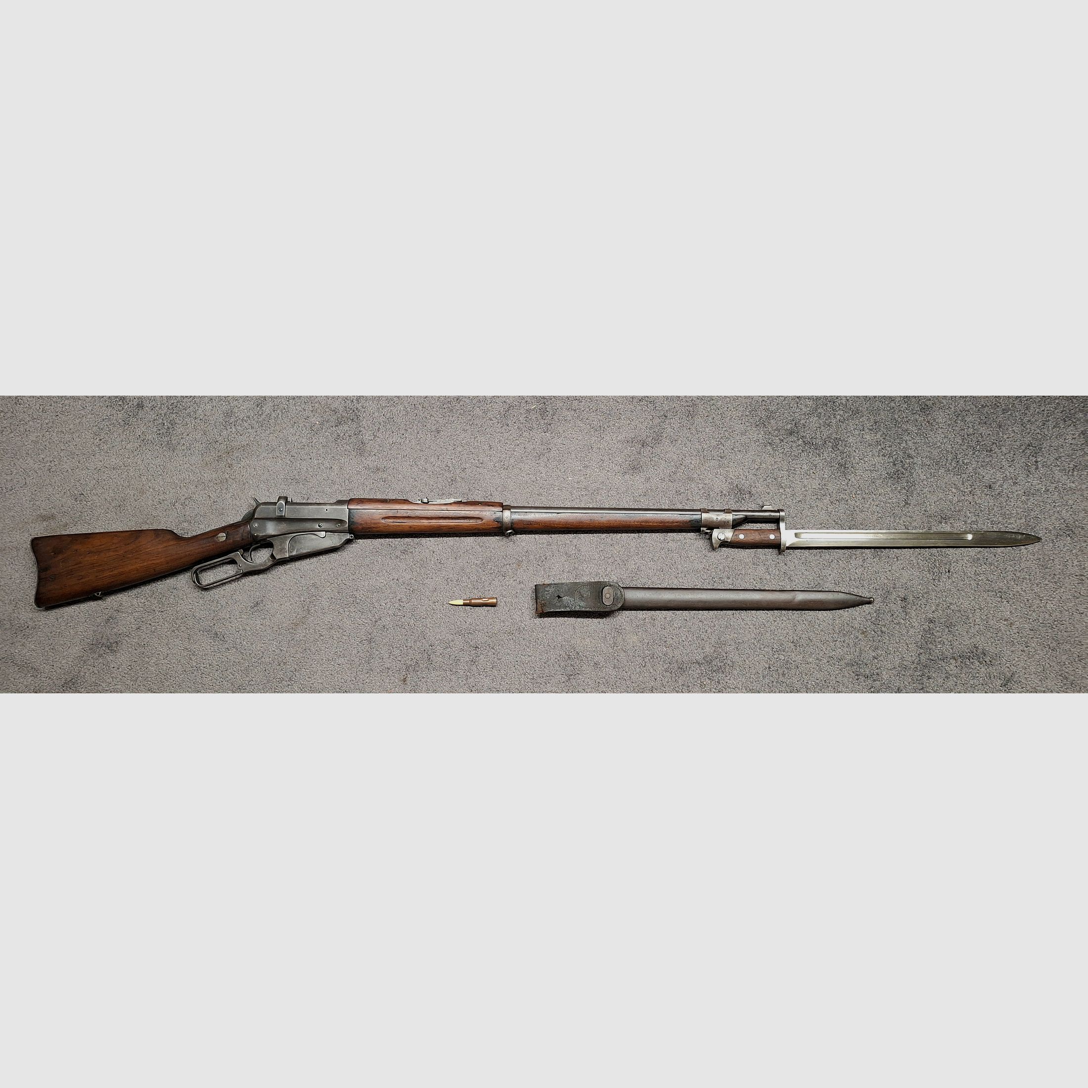 Winchester 1895 Russia contract / contract 7.62x54R with short bayonet M1895 / M95