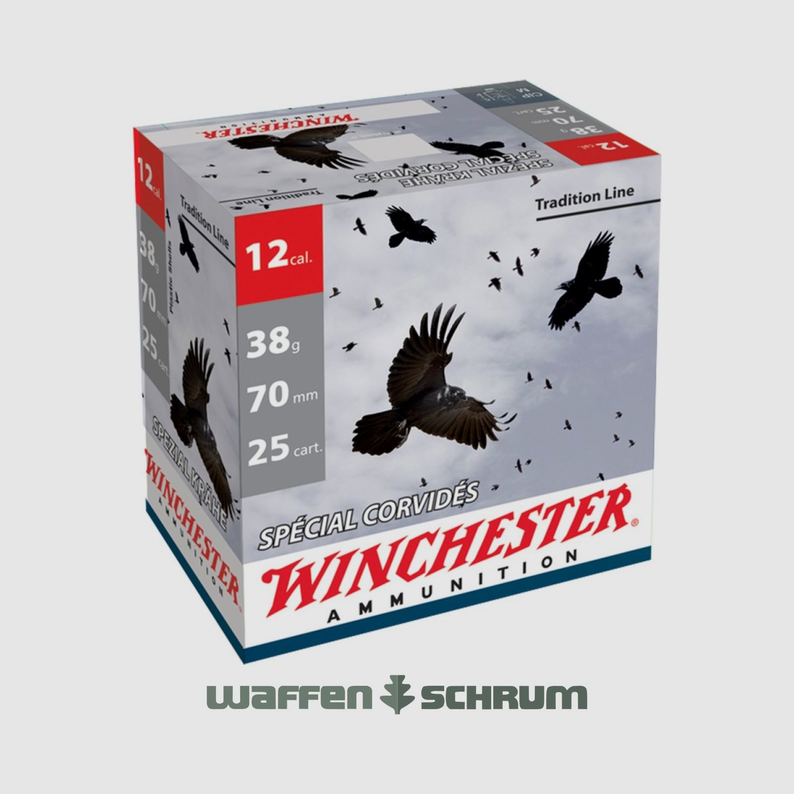 Winchester Krähe 12/70 2,7mm - 38g