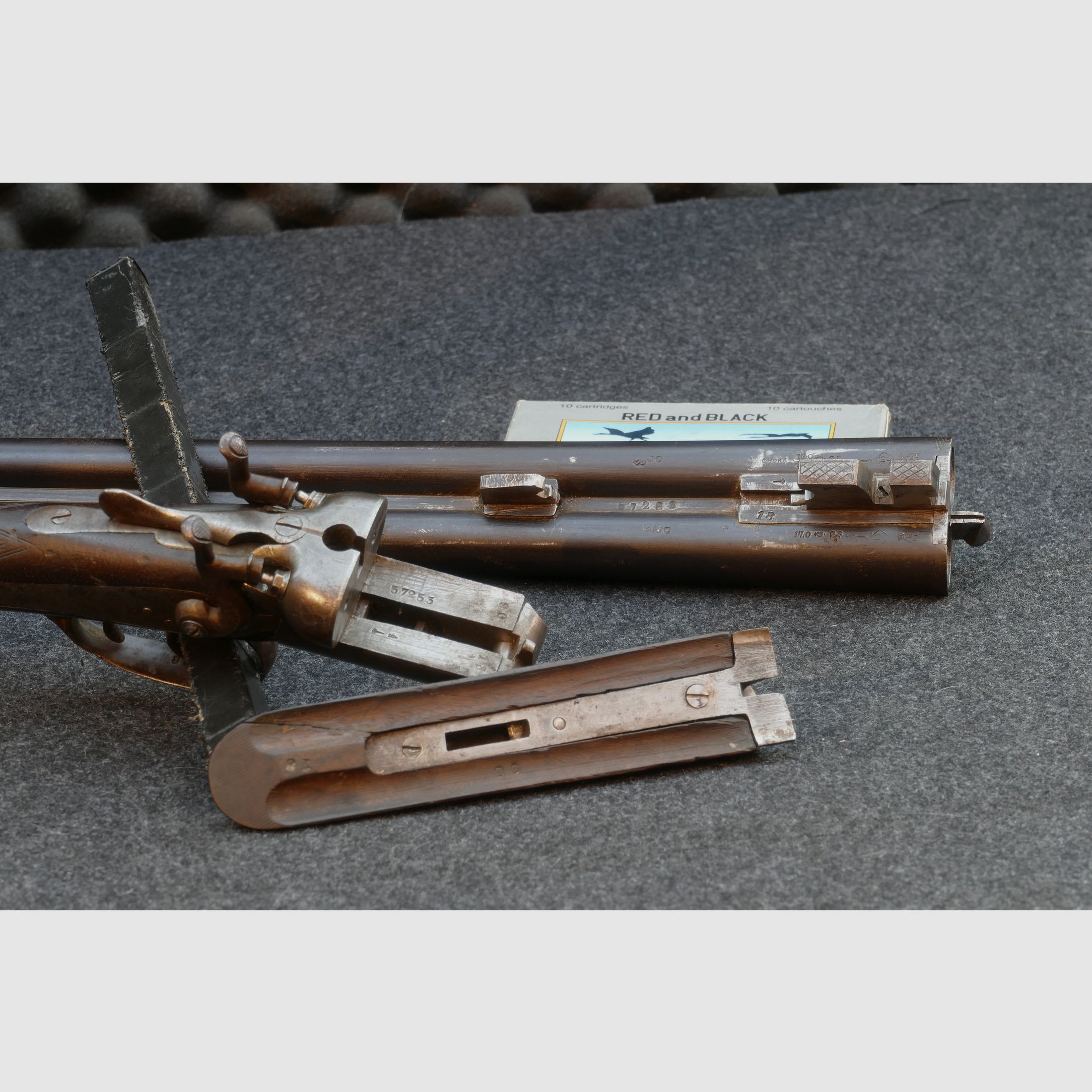Belgische Hahn-Doppelflinte Clement Liège, Kaliber 16/65