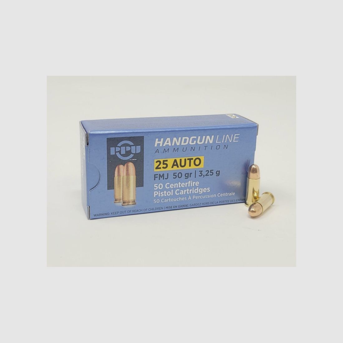 PRVI CARICHE 6,35 FMJ 50 GR