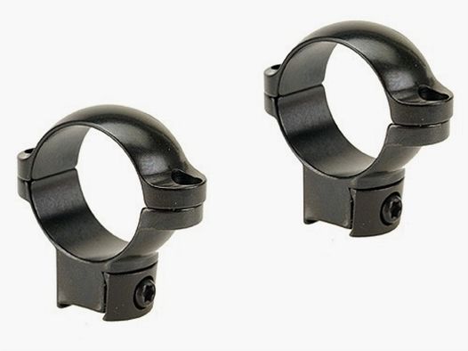 Leupold Rimfire Anelli 25,4mm medi medi neri lucidi