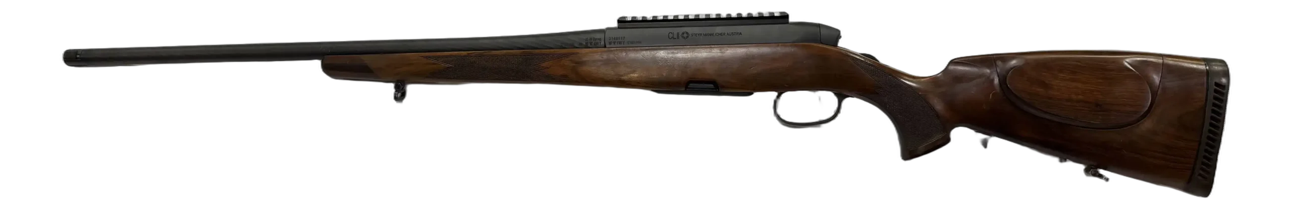 Steyr Mannlicher CL II .30-06 met kolfverstelling met loopdraad, afbeelding 3 van 6