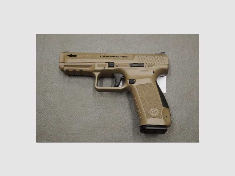 Canik TP9 SF SAO Kaliber 9mm Luger Desert Pistole