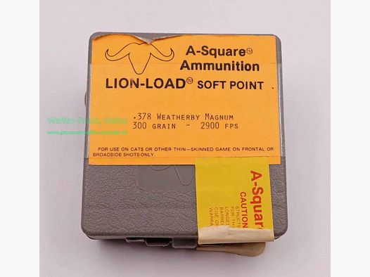 A-Square Bullets Geweerpatronen .378WBY.Mag.