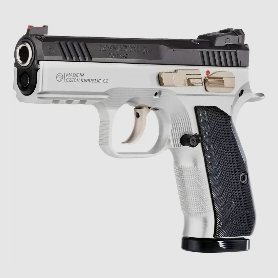 Ceská Zbrojovka Pistole Shadow 2 Compact OR Duo - 9mm Luger - Black Alloy