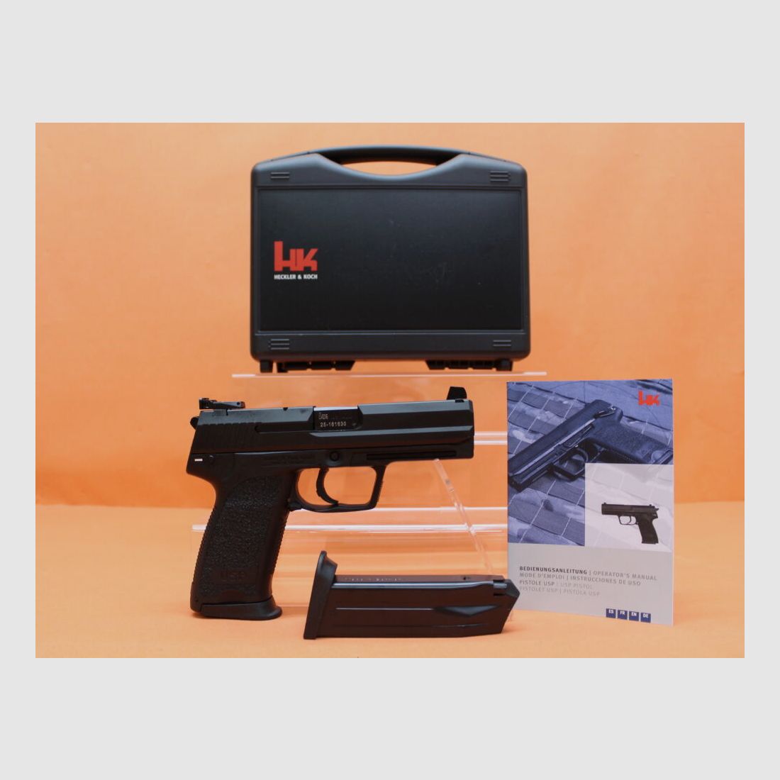 Heckler&Koch Ha.Pistole .45Auto Heckler&Koch USP Custom Sport 112mm Lauf/ Mikrometervisier (.45ACP/ .45A.C.P.)