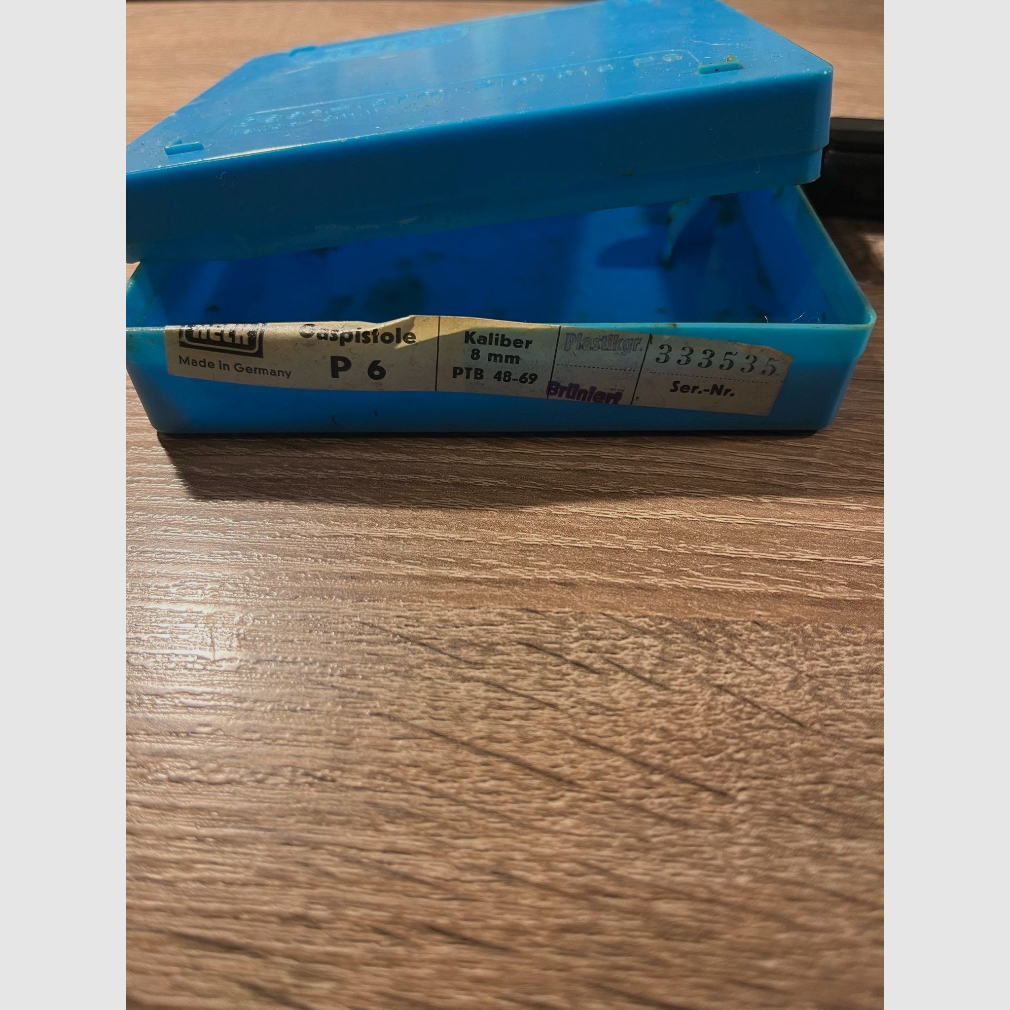 Reck Gaspistole P6 8mm