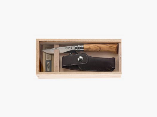 Opinel nummer 8 messet - olijfhout