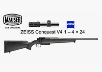 Blaser Group GmbH MAUSER 25 EXTREME Geradezug-Repetierer .308 Win. + ZEISS Conquest V4 1-4x24