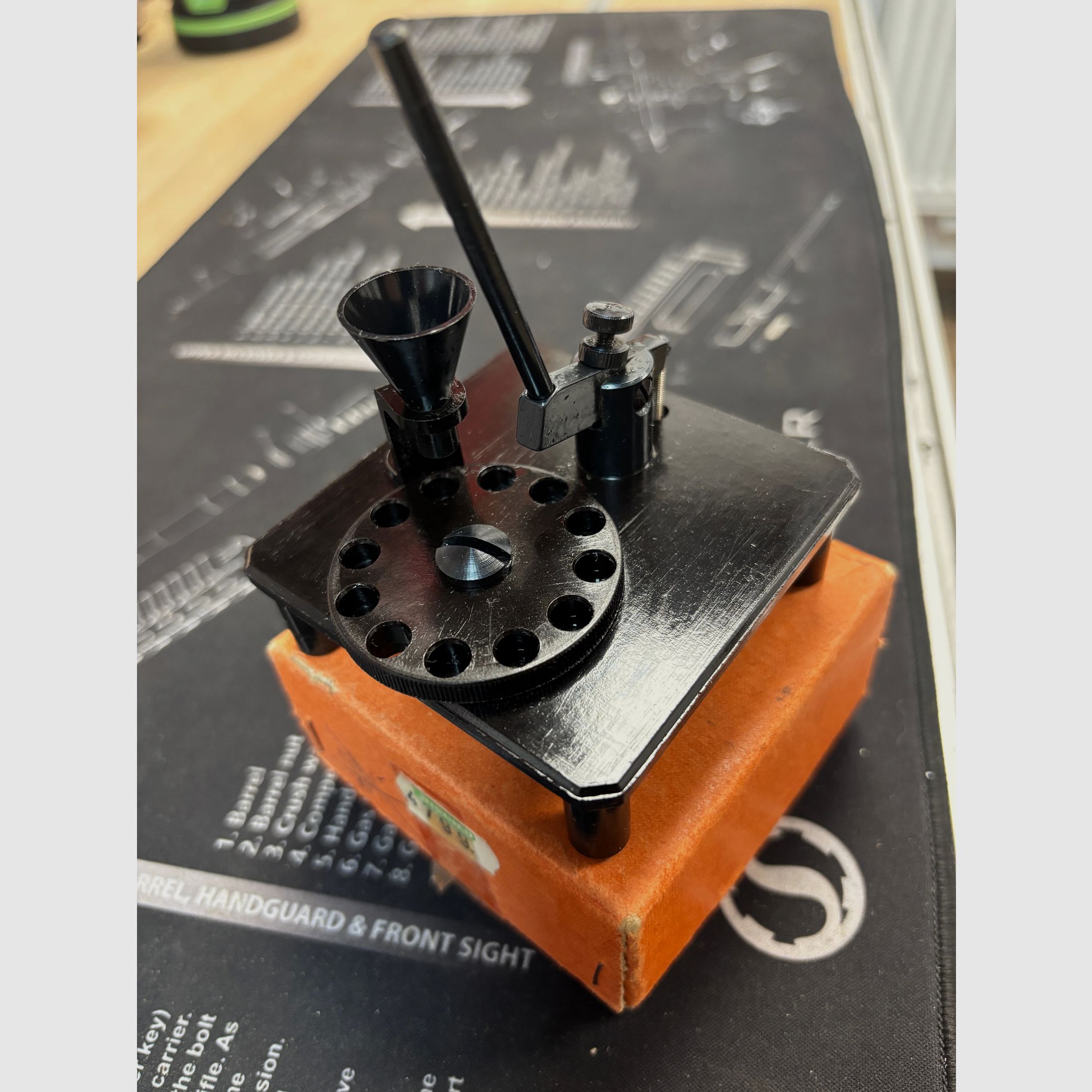 Rarität ! 4mm Lang Zimmerstutzen Kugelsetzgerät Neuwertig in OVP Sammler !!