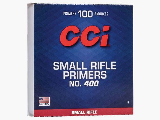 Zündhütchen CCI 400 Small Rifle