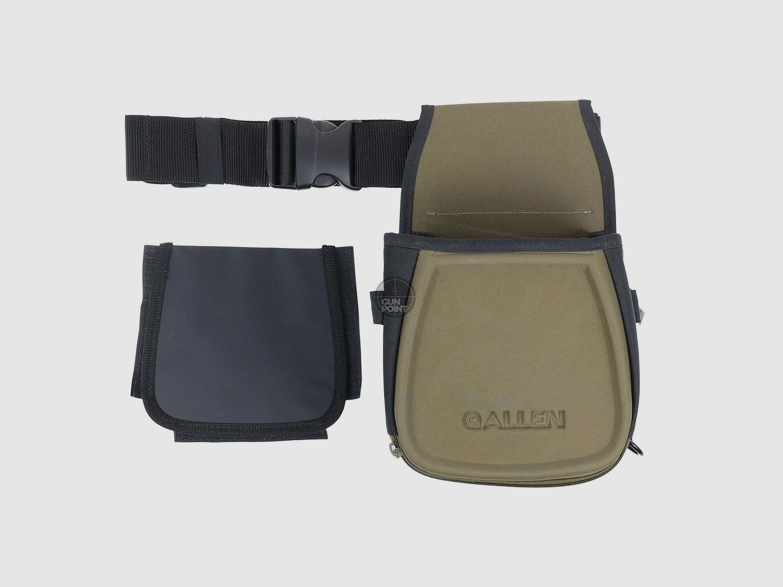 ALLEN - Basic Munitionstasche schwarz/coffee