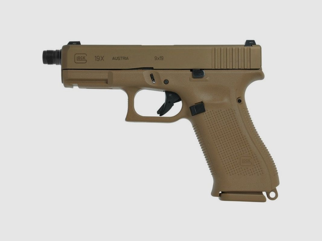 Glock 19X Coyote - Draad - 9x19