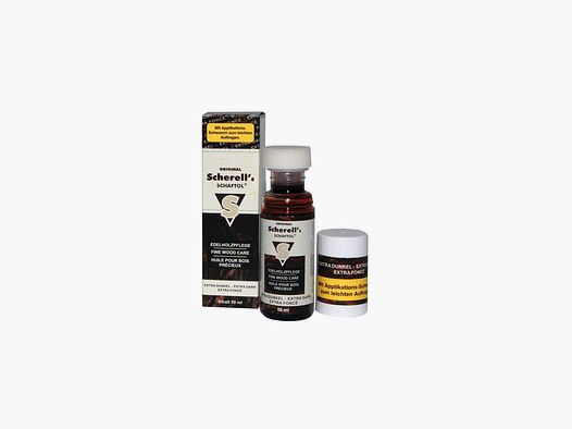 SCHERELL's Shaft Oil Extra Dark 50ml