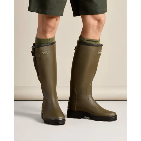 Chaussettes Iris Le Chameau Vert Foncé, image 9 sur 12
