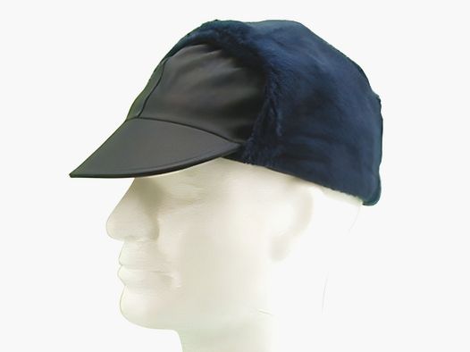 Cappello invernale originale BW Bundeswehr blu usato