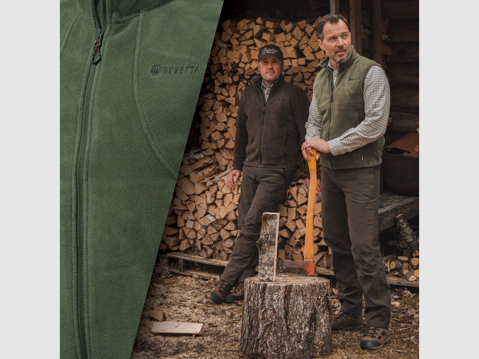 Beretta Active Track Vest/Weste in Grün, billede 3 af 3