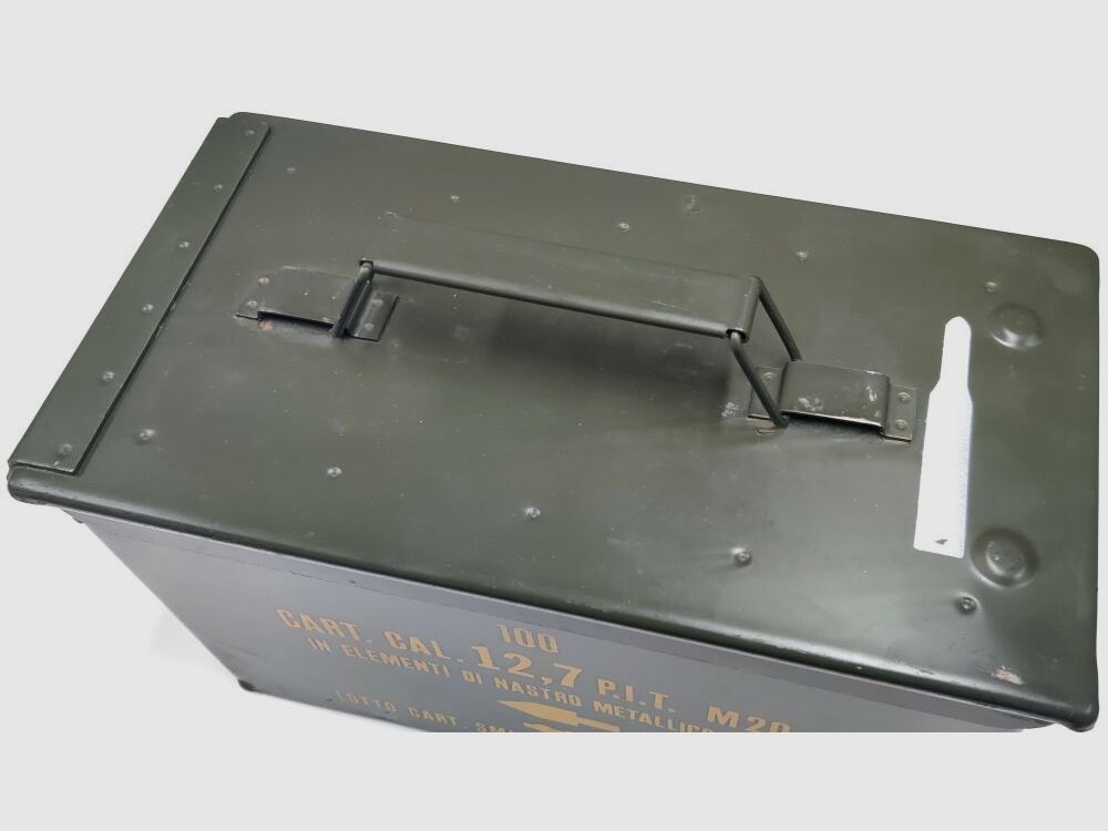 US ARMY original US Munitionskiste Größe 2 M2A1 gebraucht Transportkiste Werkzeugkiste Ammo Box, Bild 3 von 9