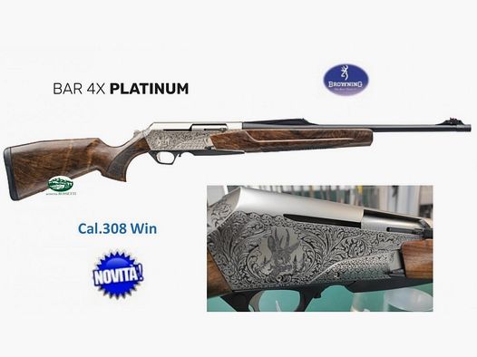 BROWNING BAR 4X Platinum cal.308 Win with thread