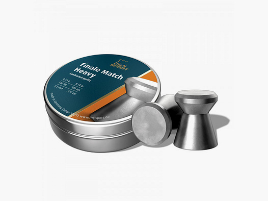 H&N FINALE MATCH HEAVY -4,5MM - DIABOLOS - 500 PEZZI