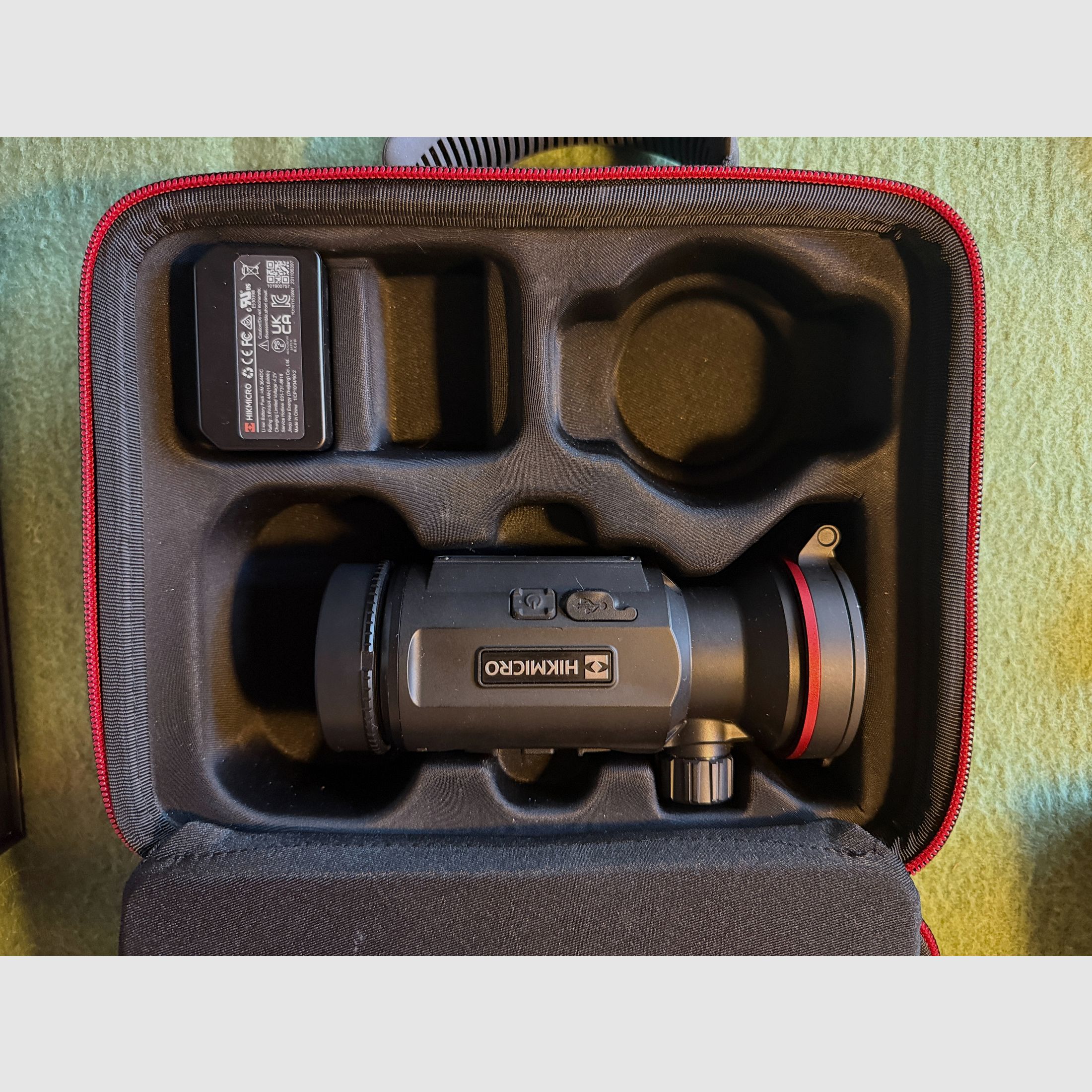 HIKMICRO Thunder TQ50C 3.0 – avec Smartclip, oculaire, 2 accus et emballage d’origine, image 1 sur 9
