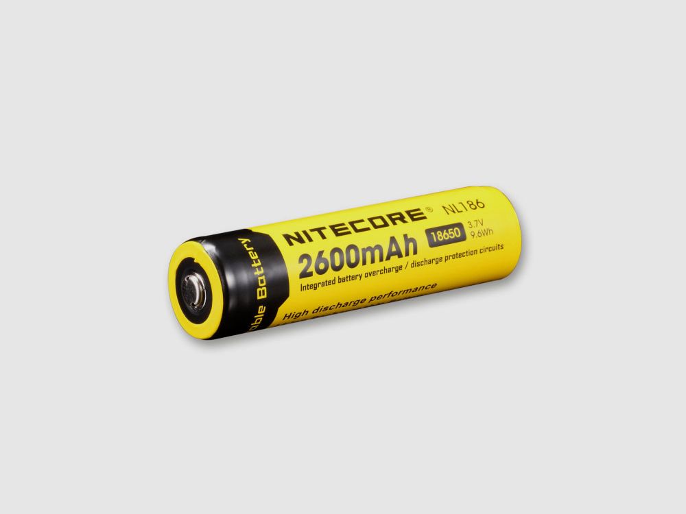 18650 batterij, 2600 mAh