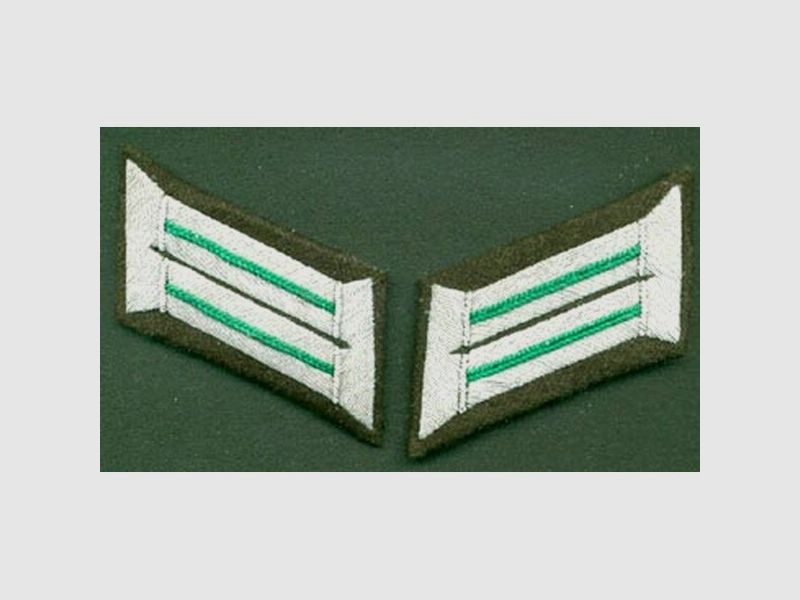 Kragenspiegel Wehrmacht Offizier Jäger / Gebirgsjäger Repro !!!