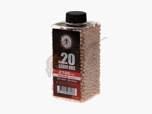 G&G Tracer Airsoft BB 2700rds 0,20g (2.700 Stück) - Leuchtspur Rot
