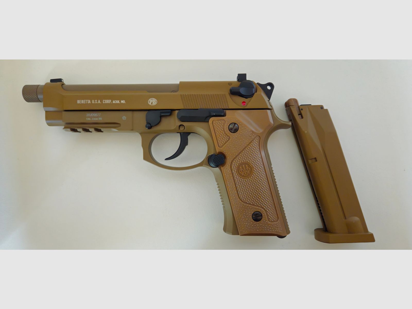 Beretta M9A3 CO2 4,5mm Stahl (FDE)