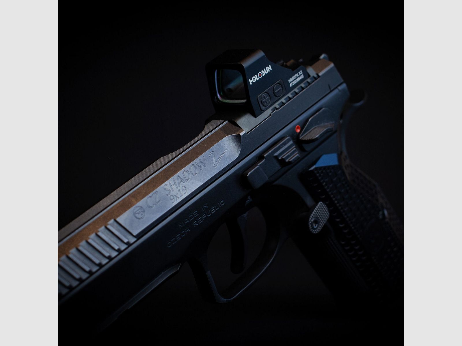 Holosun Reflex Sight HE507K-GR-X2 with Green Reticle: 2MOA Dot, 32MOA Circledot & 32MOA Circle, image 8 of 9