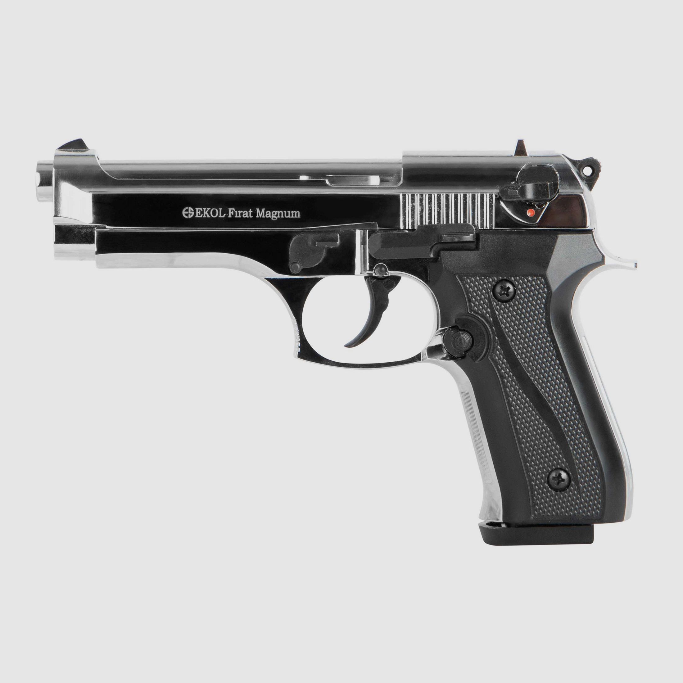 EKOL Firat Magnum Chrome 9mm P.A.K. - Gas Signal
