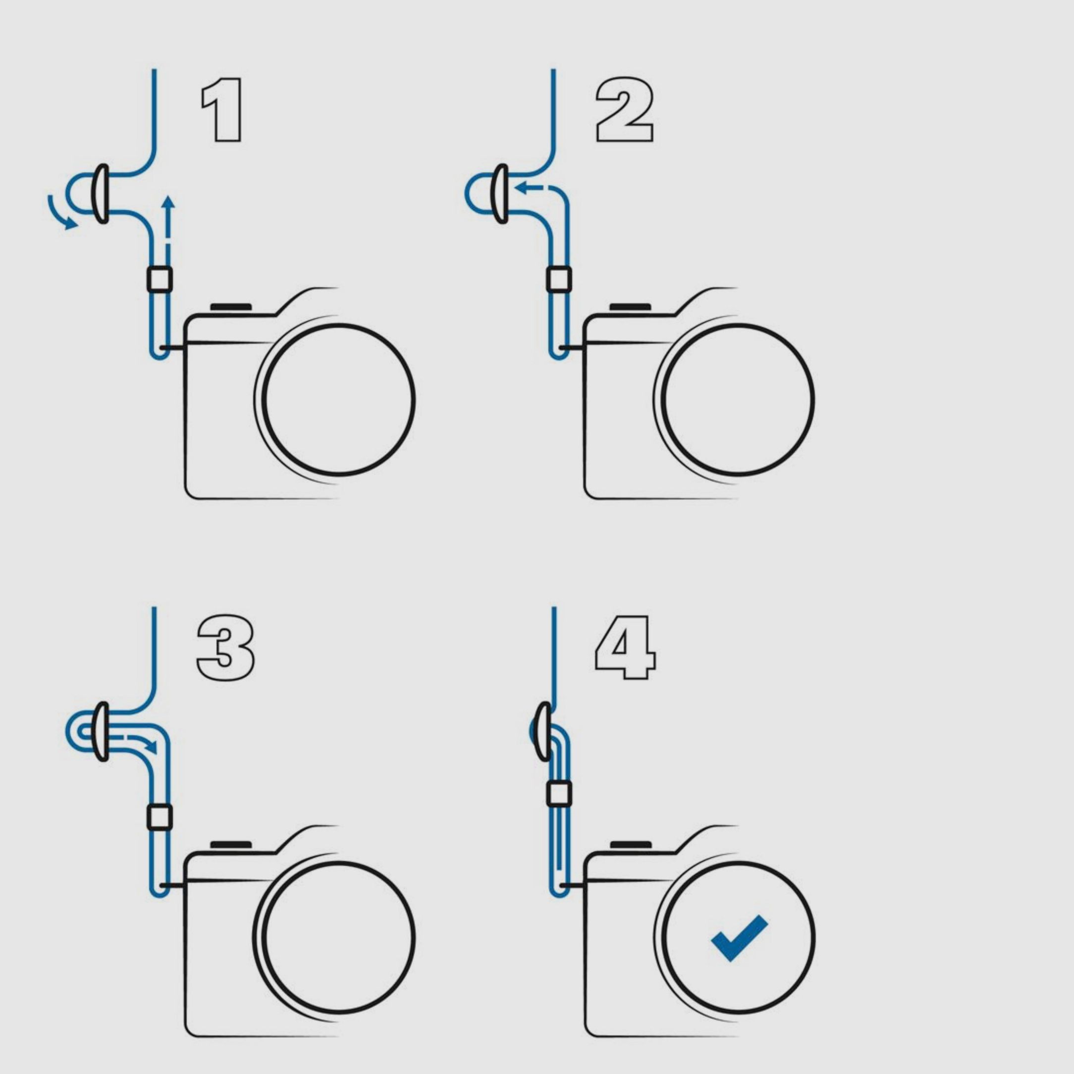 DÖRR Stone 350640 Kamera Fernglas Umhängeriemen, Trageriemen 150 cm Lang