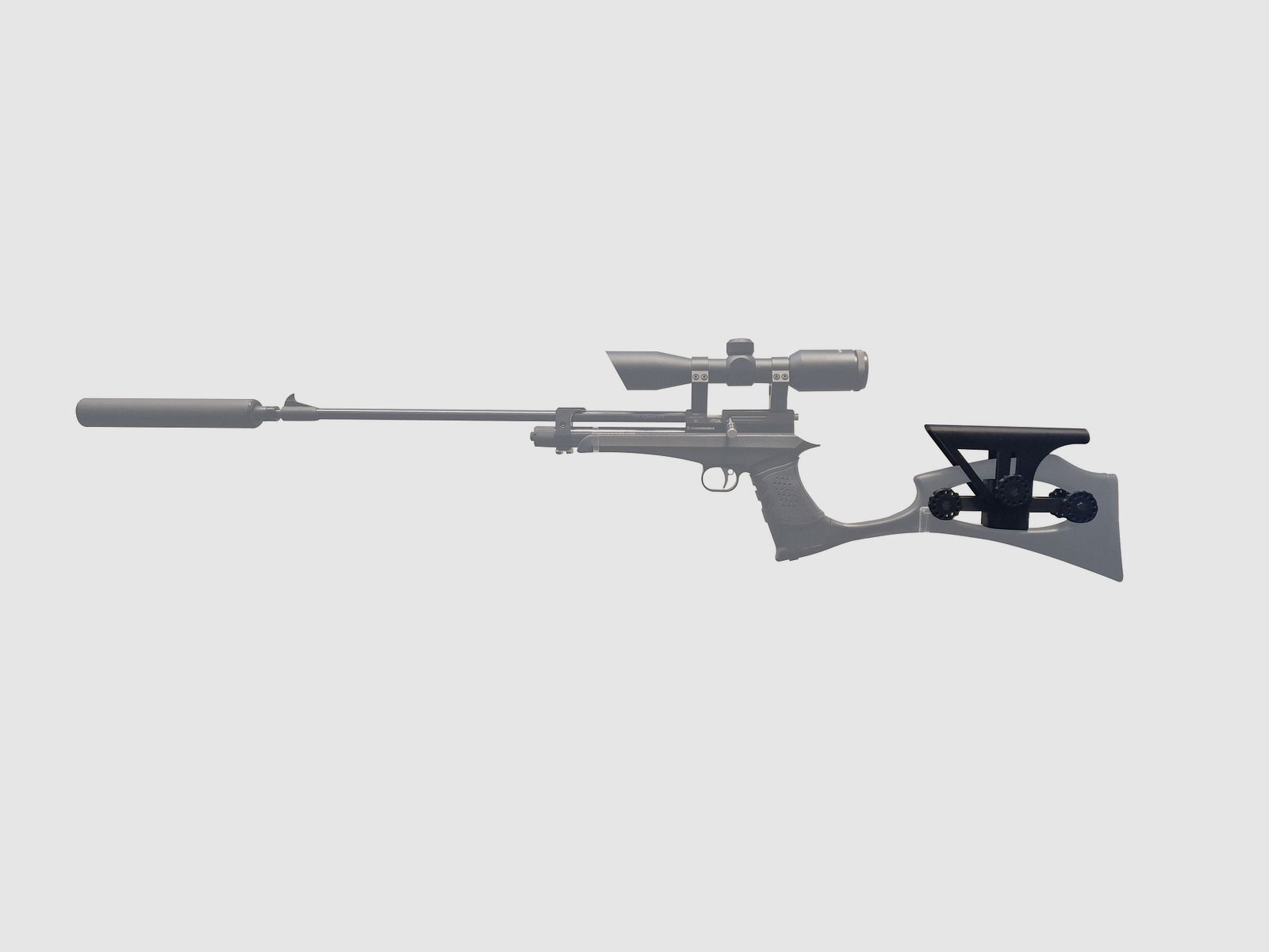Cheek rest for Co2/PCP rifles/carbines
