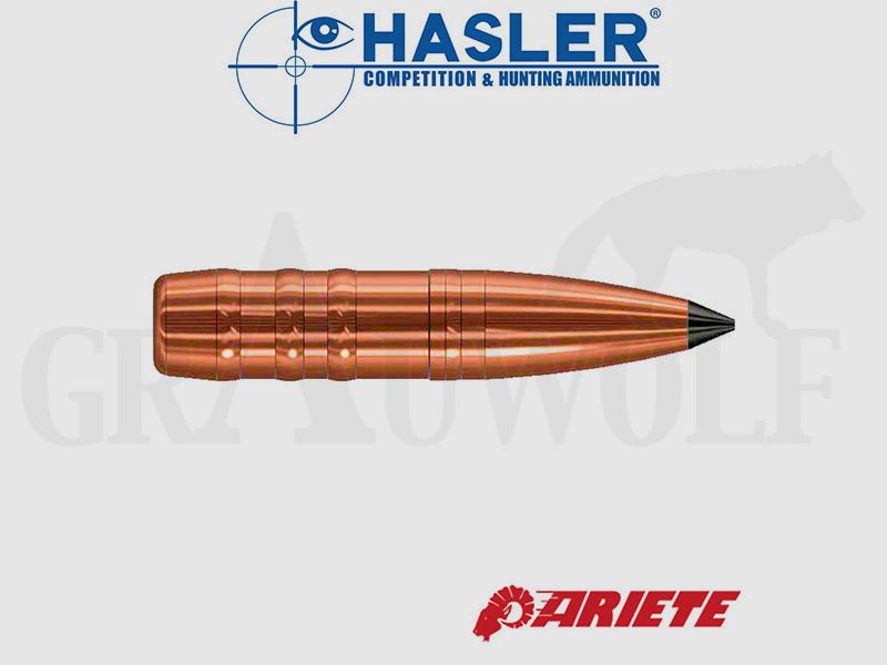 .284 / 7 mm 152 gr / 9,8 g Hasler Ariete Geschosse 50 Stück