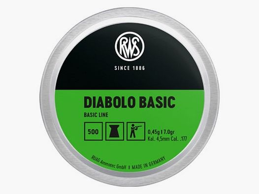 RWS Diabolo basic 4.5 mm 0.5g