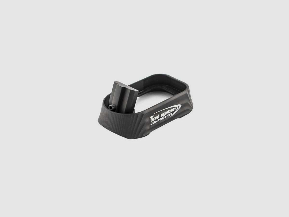 TONI SYSTEM MGL21G4T Magwell for Glock 21, Color: Silver, image 1 sur 3
