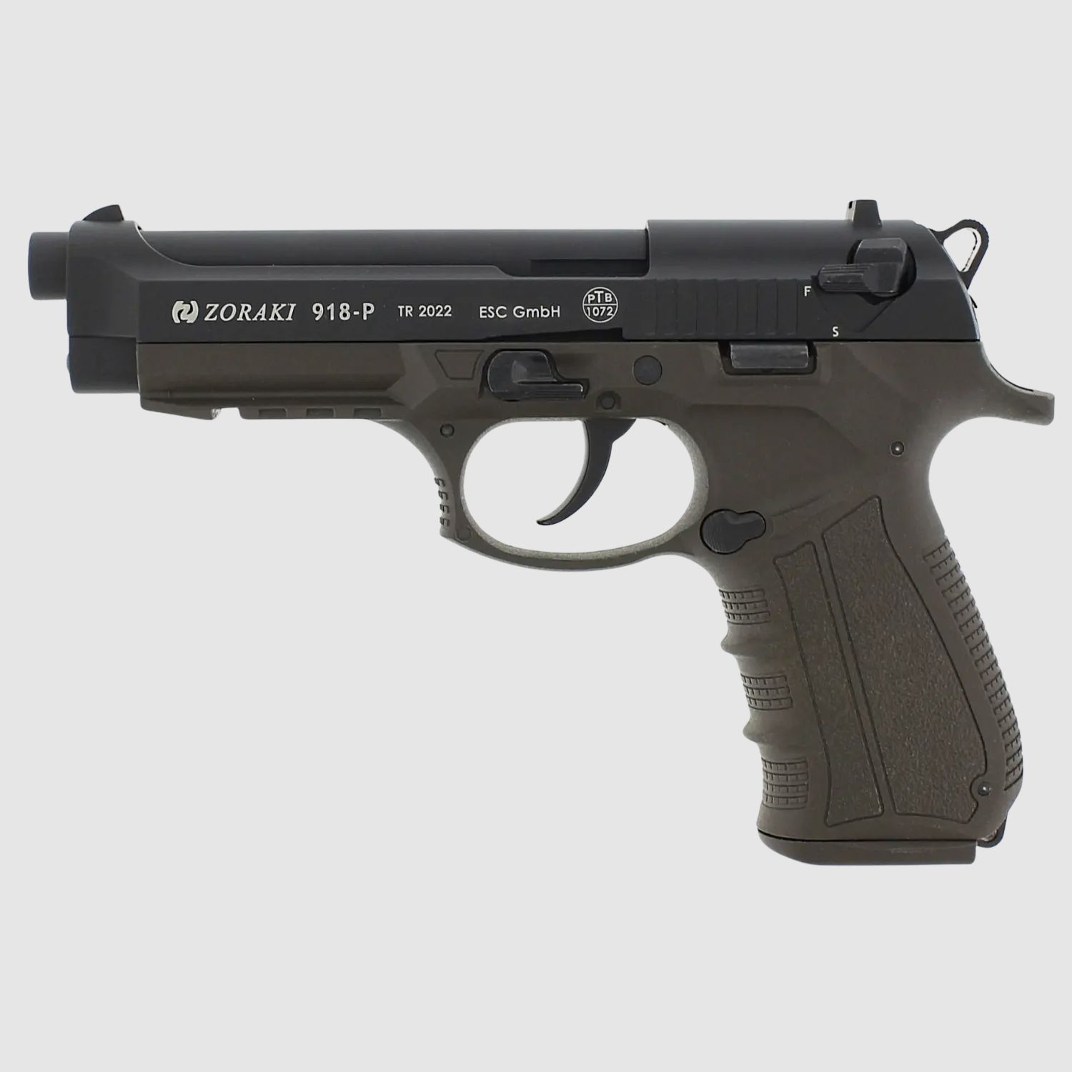 Zoraki 918 schreckschusspistool 9mm ODG