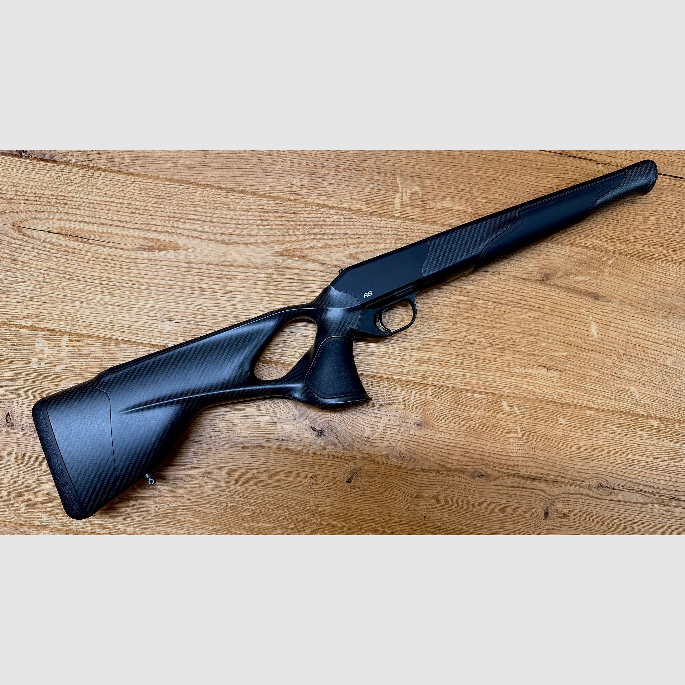 Blaser R8 Ultimate Carbon leather case / Standard version 17mm / Logo silver / Easy Custom leather