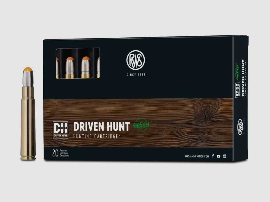 RWS 8x57IS Driven Hunt Green 160grs Deformation 20 Schuss
