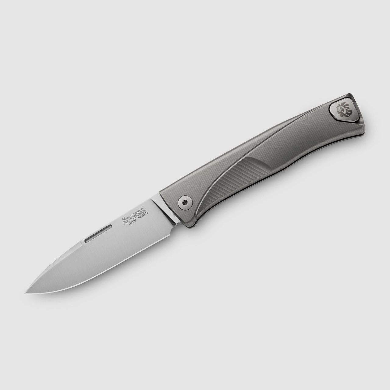 Nóż kieszonkowy Thrill Titanium Grey