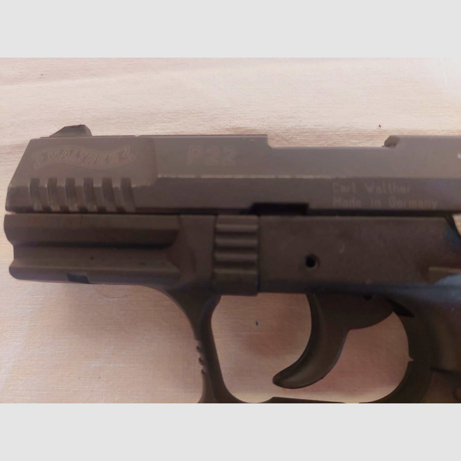 Walther P22 9mm P.A.K nero