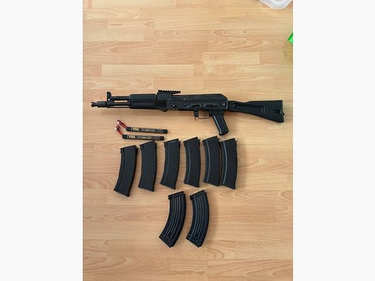 E&L AK 105 S-AEG Airsoft wapen als nieuw