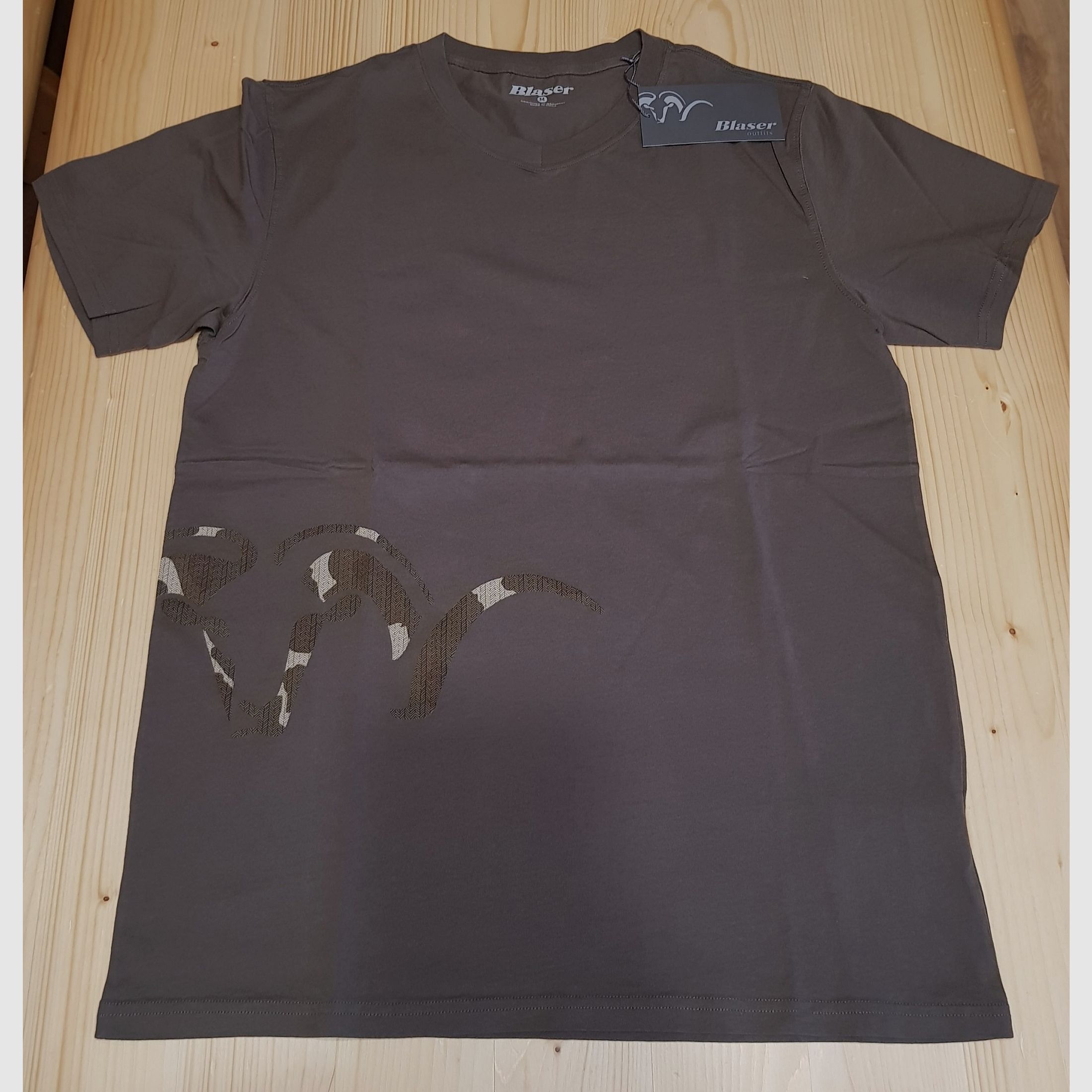 BLASER LOGO V -T-SHIRT VERT COL V