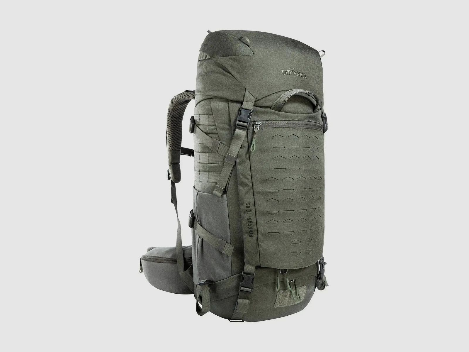 Zaino da Trekking Tatonka Pyrox 45+10 55 L BC Grigio Pietra Oliva